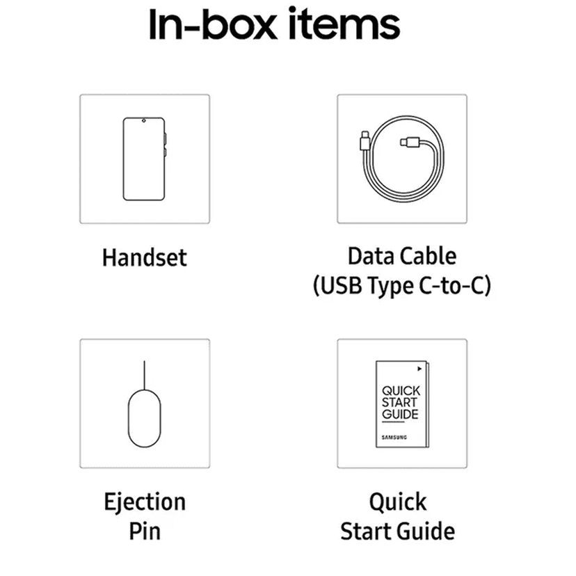A16 5G In-Box items