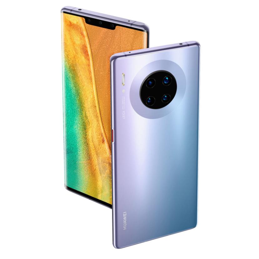 Huawei Mate 30 Pro back and front view