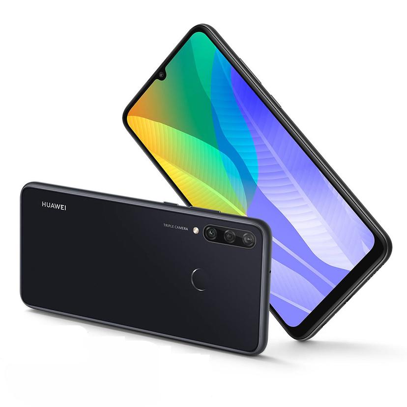 Huawei Y6p back and front view