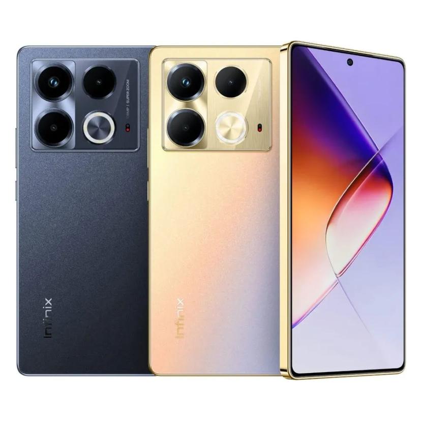 Infinix Note 40 back and front view