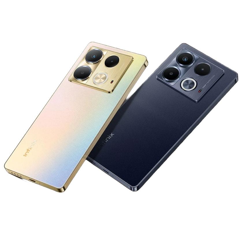 Infinix Note 40 back and front view