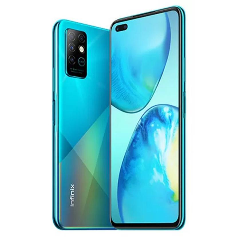 Infinix Note 8 back and front view