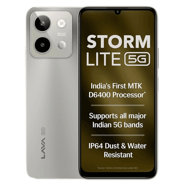 LAVA STORM LITE 5G SPECIFICATION