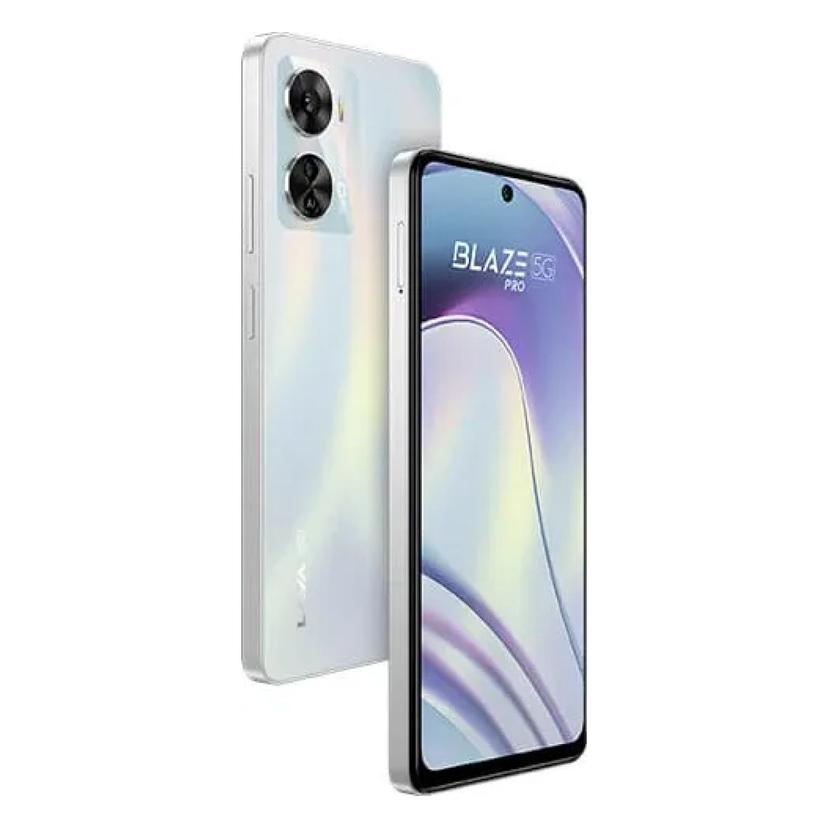 Lava Blaze Pro 5G back and front view