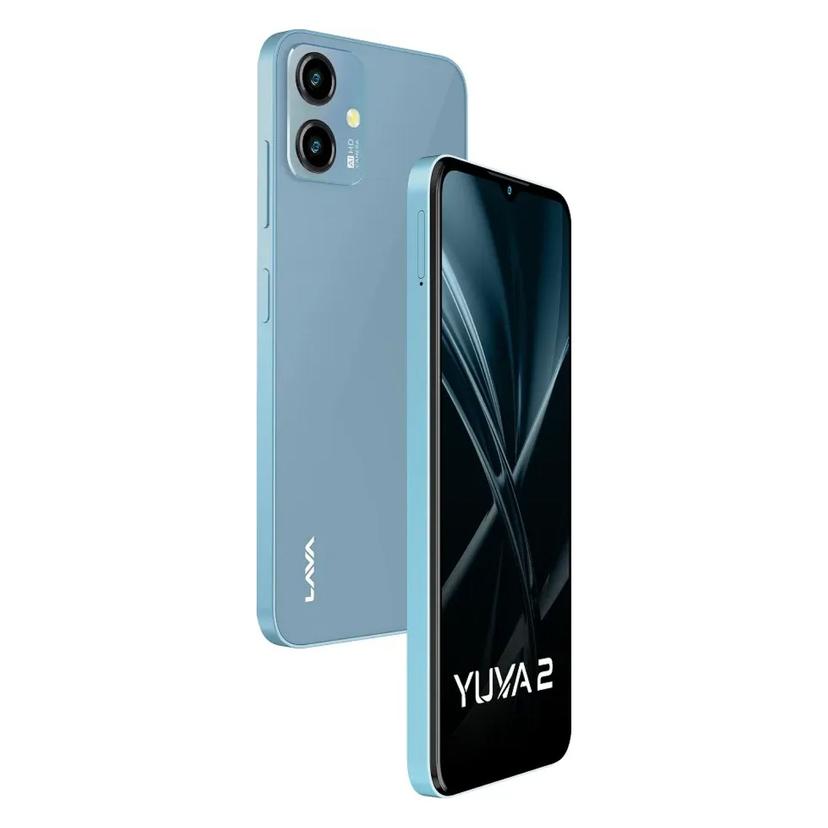 Lava Yuva 2 back and front view