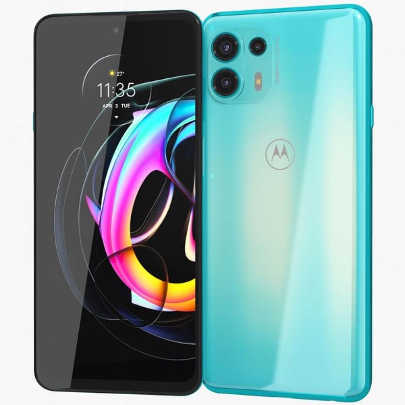 Motorola Edge 20 Lite back and front view