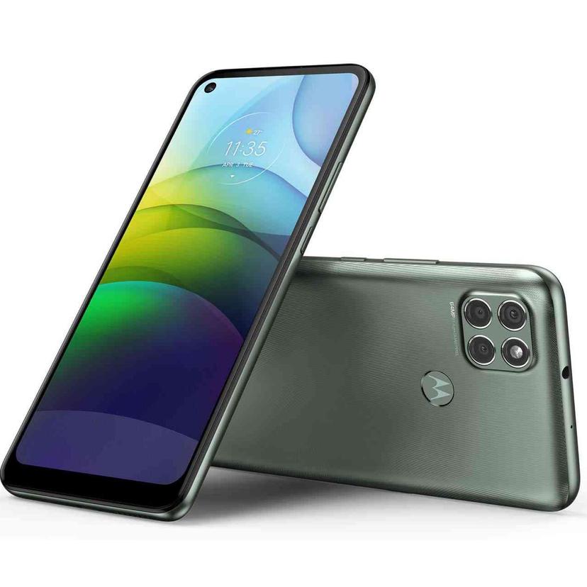 Motorola Moto G9 Power back and front view