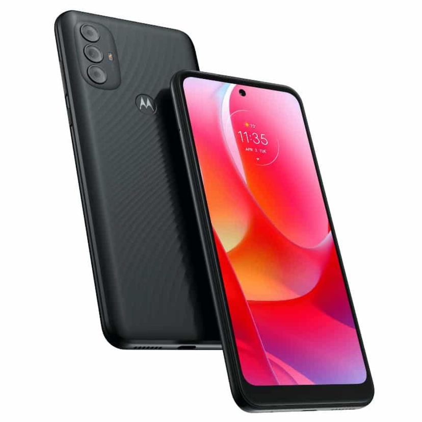 Motorola Moto G Power (2022) back and front view