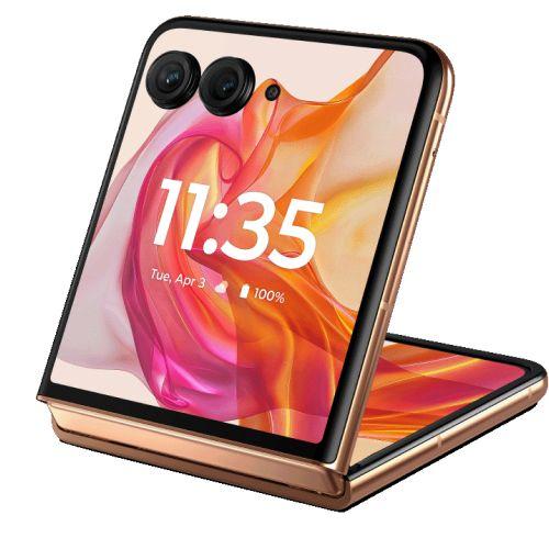 Motorola Razr Plus 2024 back view