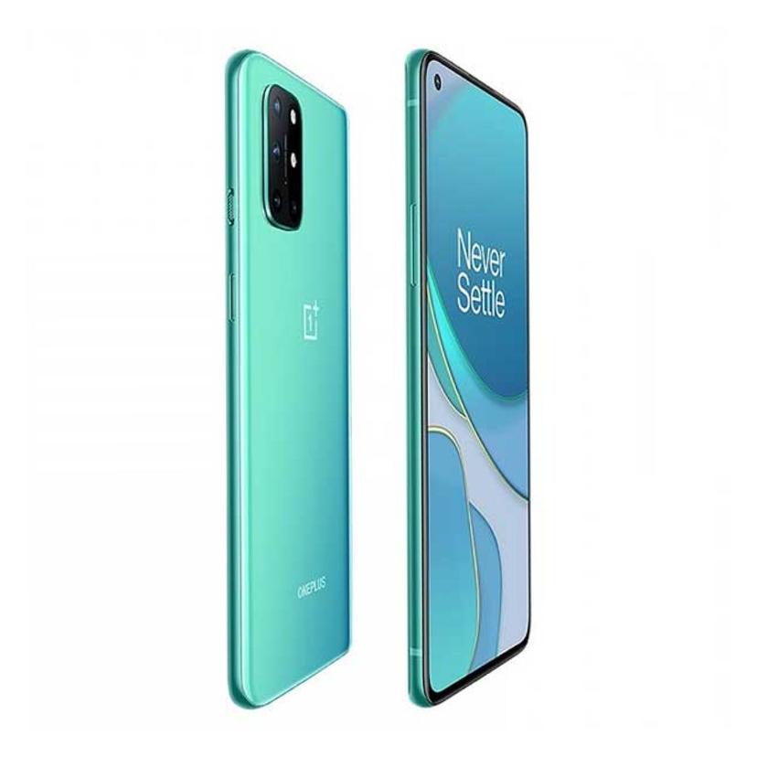 OnePlus 8T+ 5G back avd front view