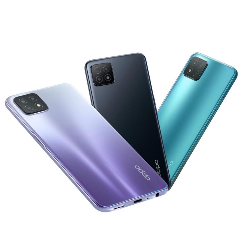 Oppo A53 5G back view