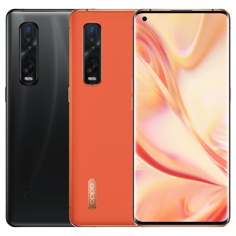 Oppo Find X2 Pro back and front view