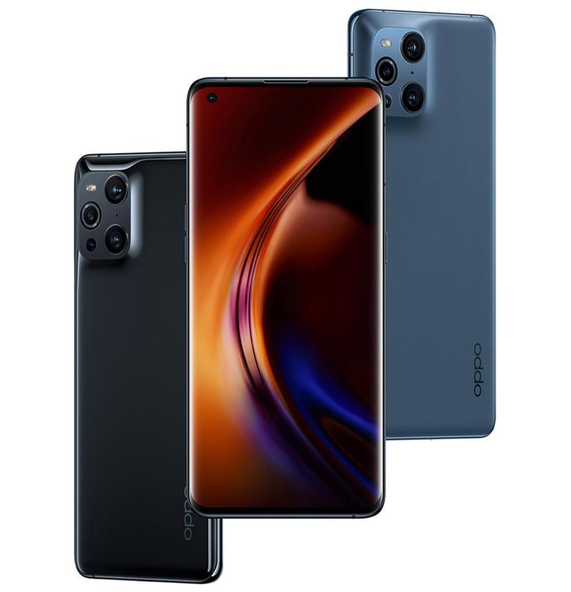 Oppo Find X3 Pro back view