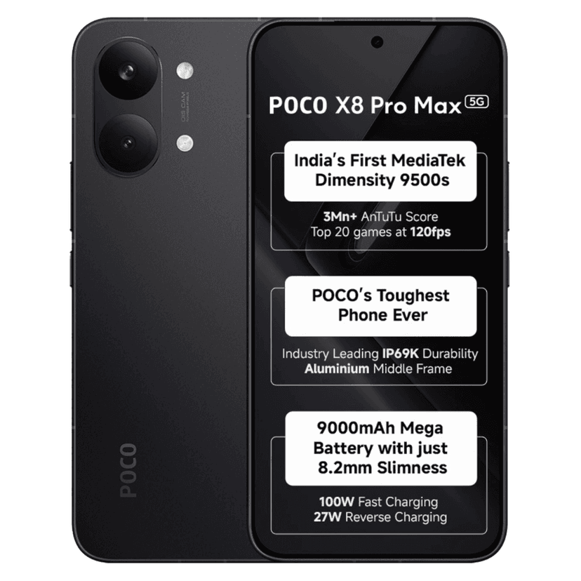 POCO X8 PRO MAX 5G SPECIFICATION