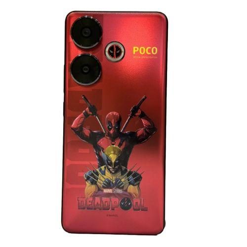 Poco F6 deadpool edition back view