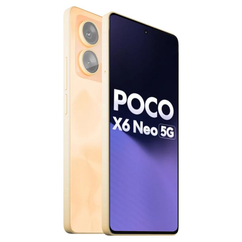 Poco X6 Neo back avd front view