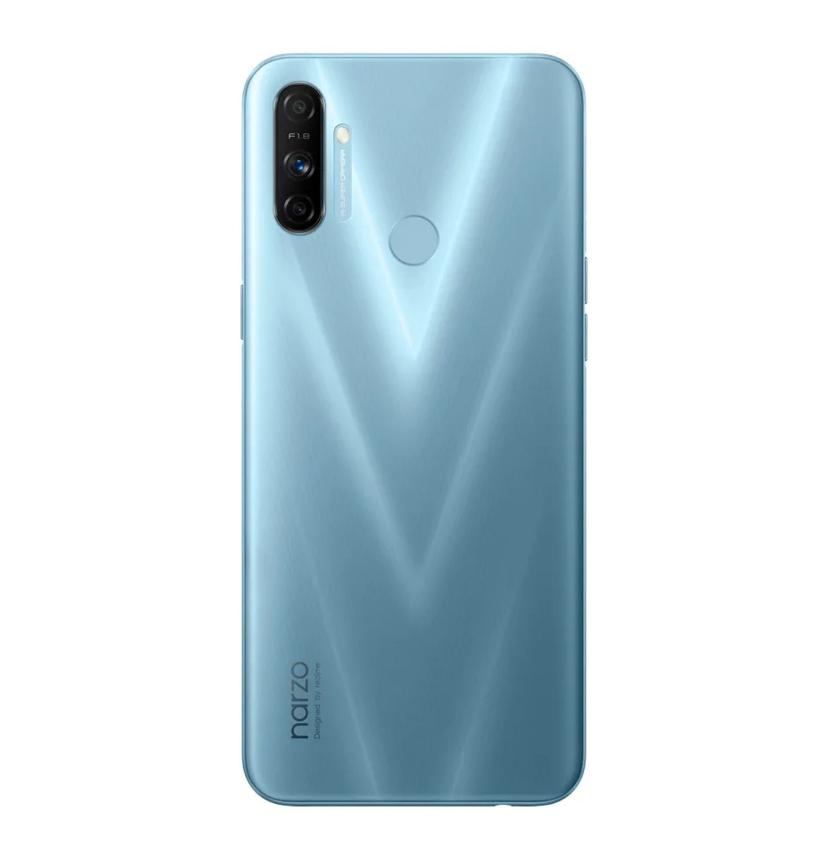 Realme Narzo 20A back view