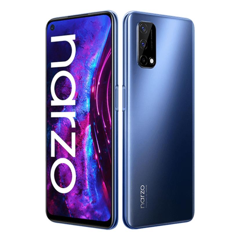 Realme Narzo 30 Pro 5G back and front view