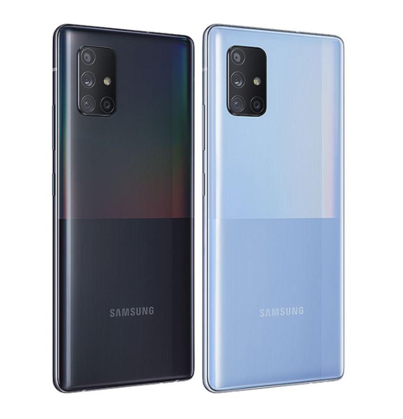 Samsung Galaxy A Quantum back view