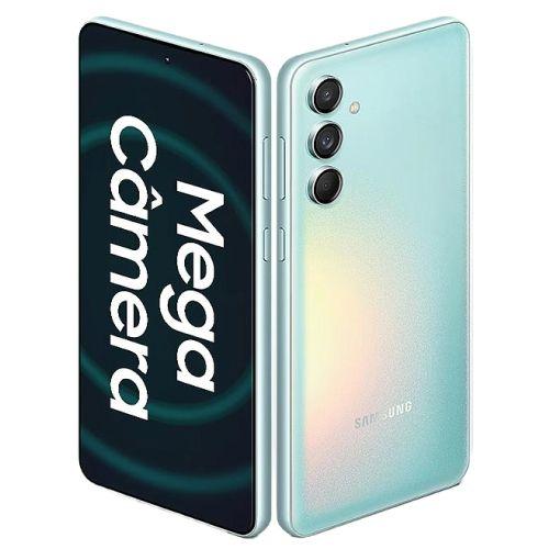 Samsung Galaxy M55 front and back