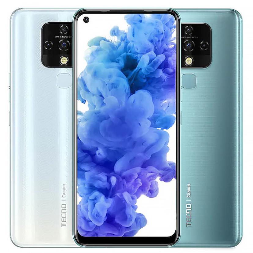 Tecno Camon 16 back and front view