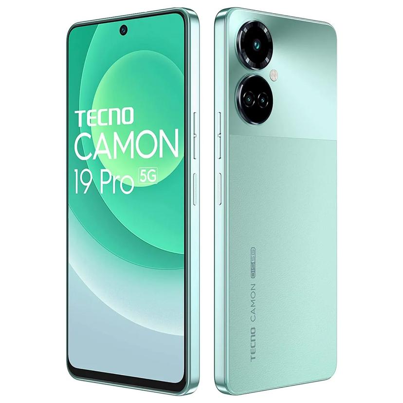 Tecno Camon 19 Pro 5G back and front view