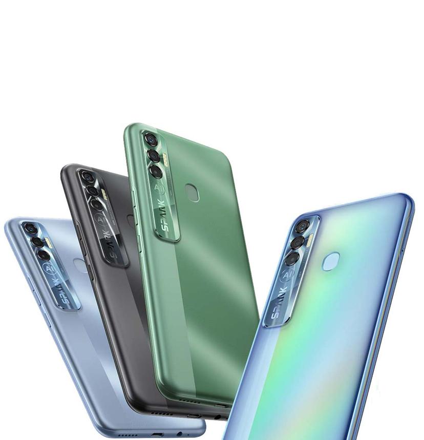 Tecno Spark 7 Pro back view