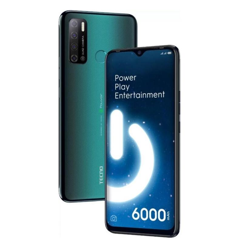 Tecno Spark Power 2 back and front view