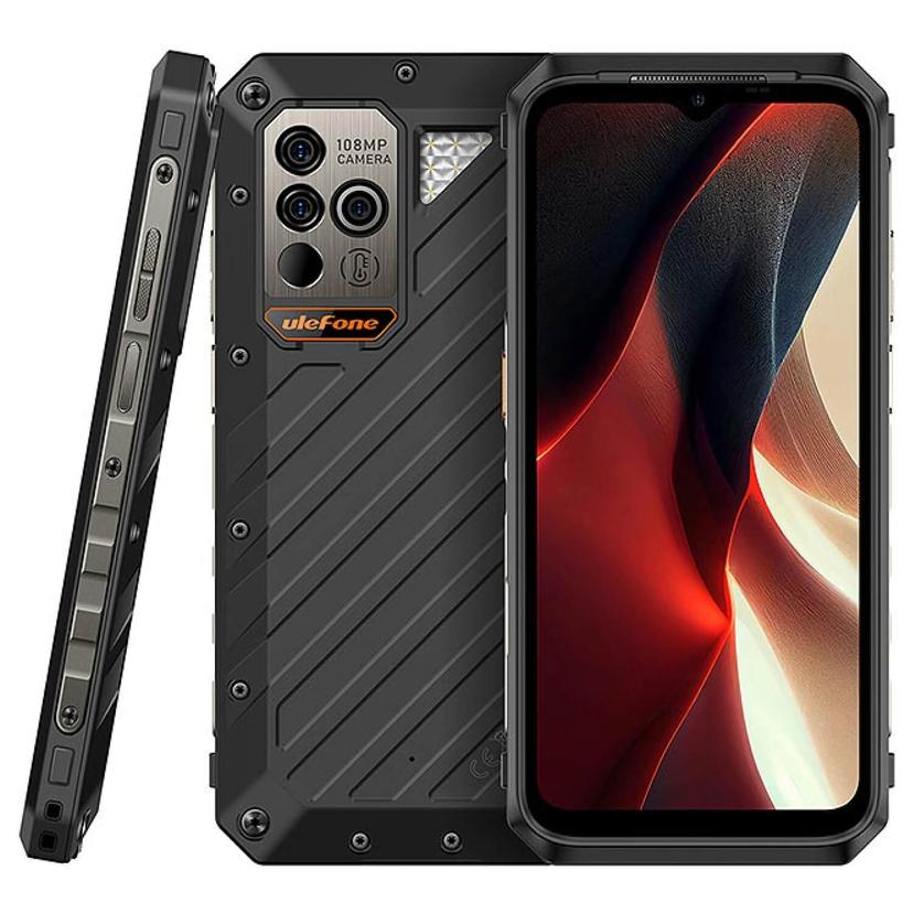 Ulefone Power Armor 18 Ultra back and front view