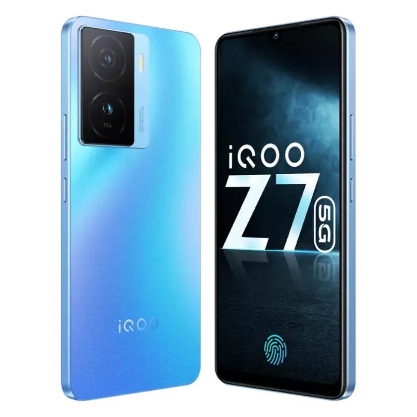 iQOO Z7 back and front view