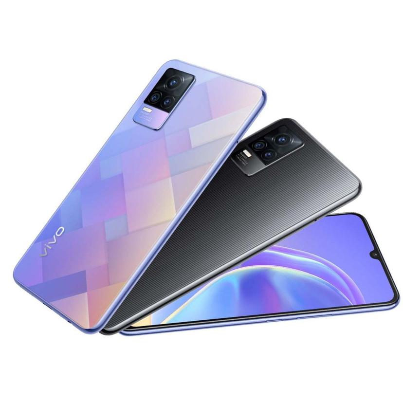 vivo V21e back and front view