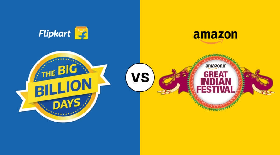 Flipkart Big Billion Day Sale vs Amazon Great Indian Sale Which is Better