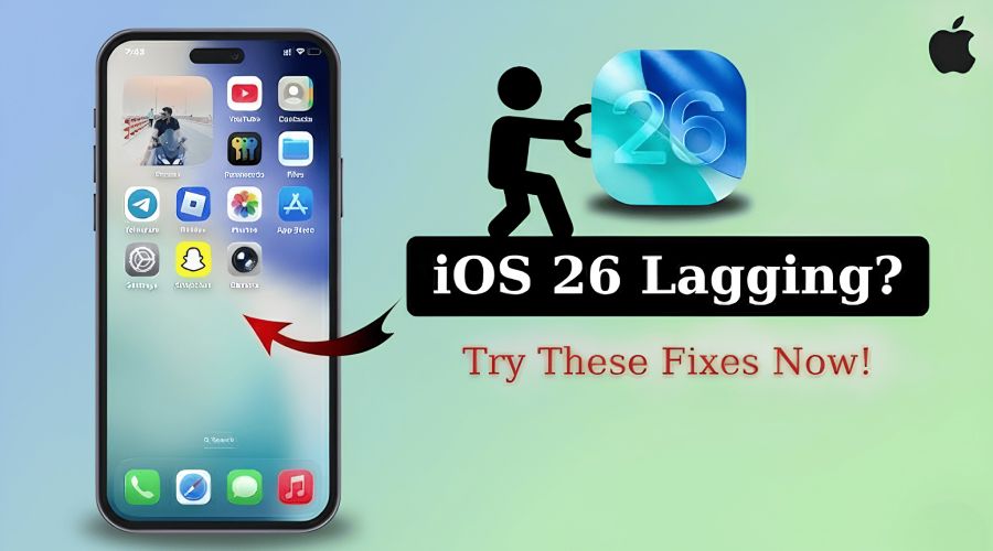How to fix the lagging issue after updating to iOS 26.3?