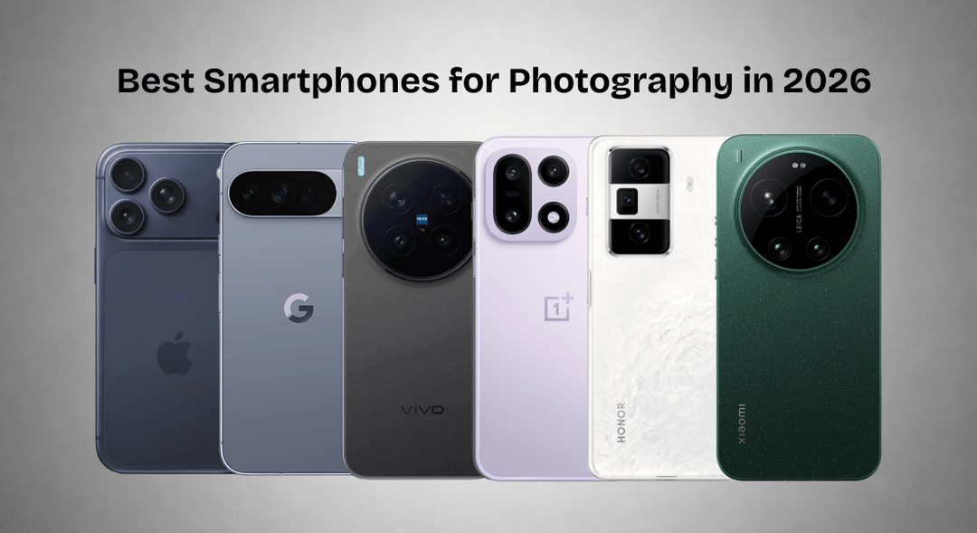 Best Smartphones for Photography in 2026 (Top Camera Picks)