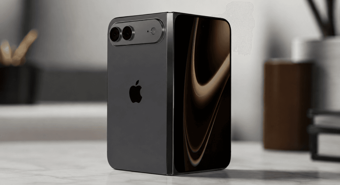 A Closer Look at Apple’s Foldable iPhone Concept: Thin Body, Bold Camera, Odd Inputs