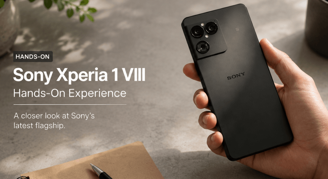 Sony Xperia 1 VIII Hands-On Experience