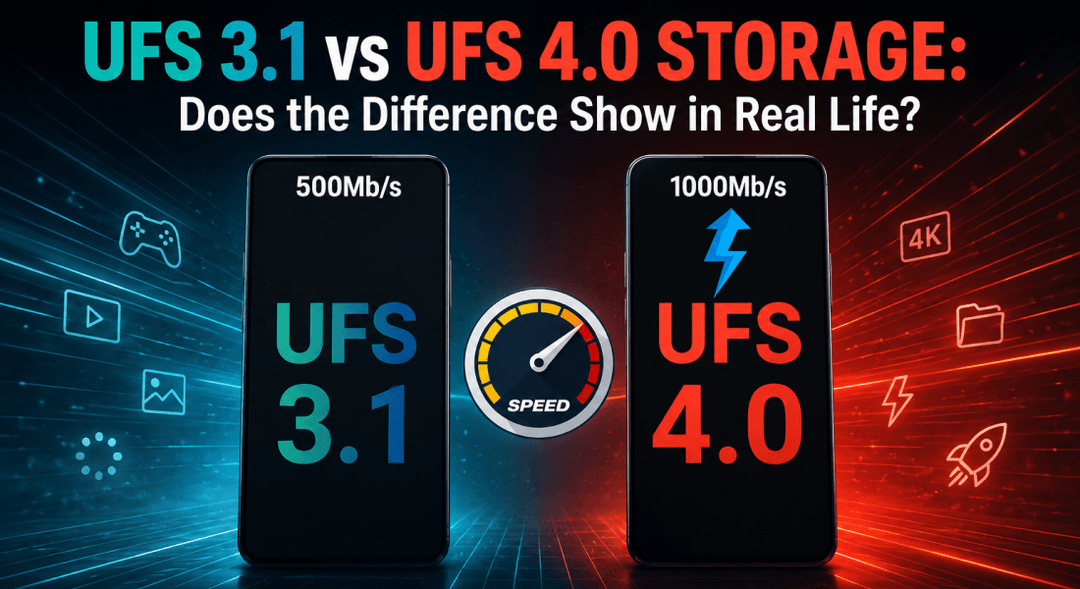 UFS 3.1 vs UFS 4.0 Storage: Does the Difference Show in Real Life?