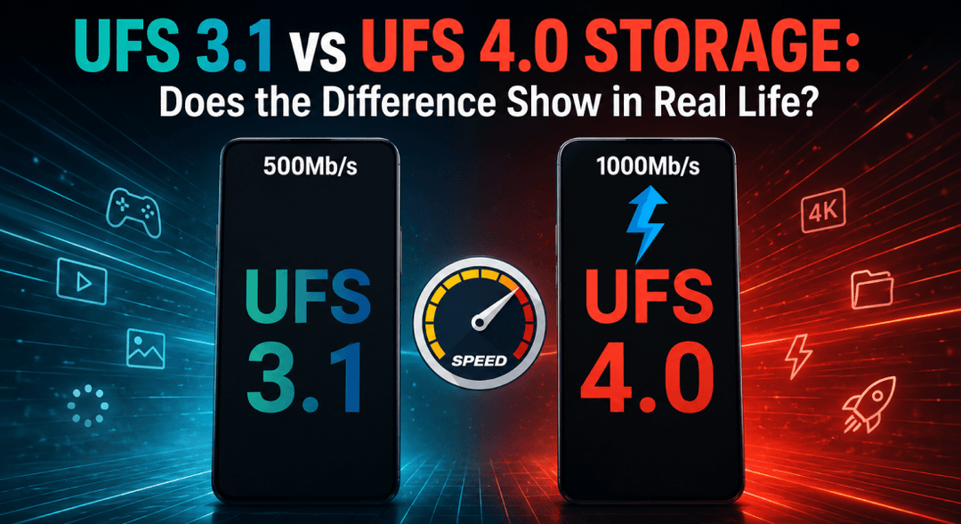 UFS 3.1 vs UFS 4.0 Storage: Does the Difference Show in Real Life?