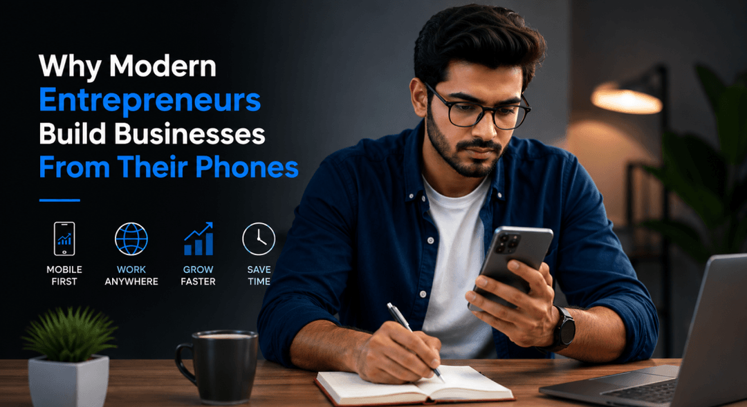 Why Modern Entrepreneurs Are Building Businesses Entirely From Their Phones