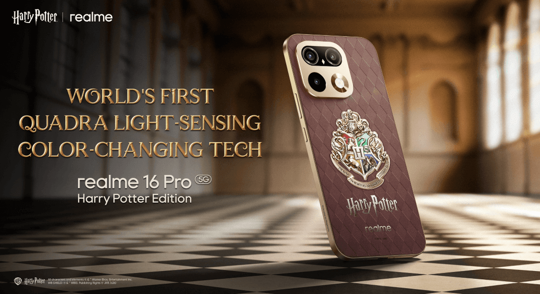 realme Launches the realme 16 Pro Harry Potter Edition: The First Harry Potter Customized Phone