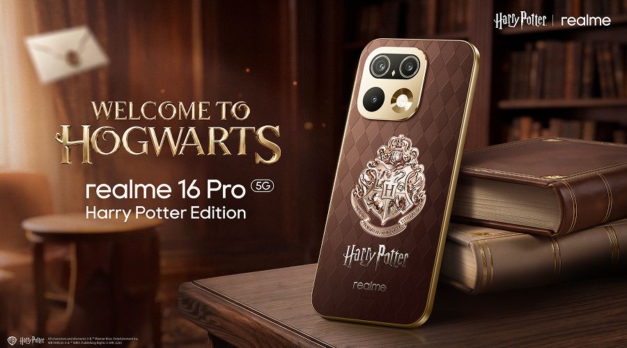 realme Reveals the Hogwarts Inspired Design for the Upcoming realme 16 Pro Harry Potter Edition