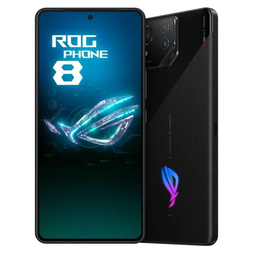 Asus ROG Phone 8 back and front view