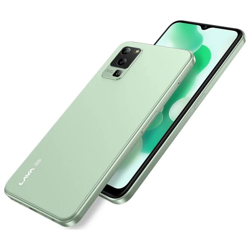 Lava Blaze 5G back and front view