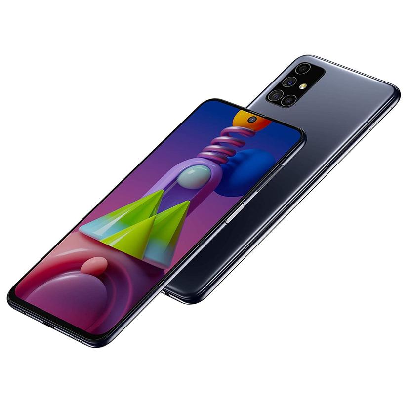 Samsung Galaxy M51 back and fronty view