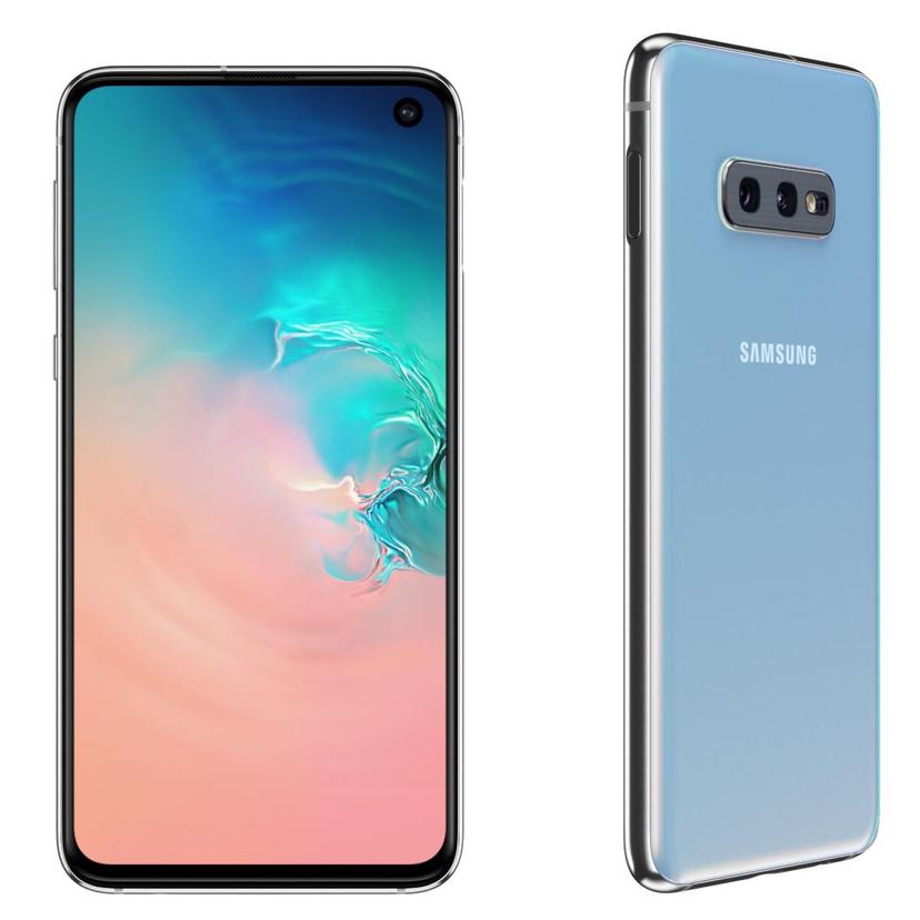 Samsung Galaxy S10e back and front view
