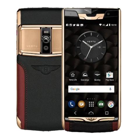 Vertu Signature Touch BENTLEY RED GOLD LEATHER (2015)