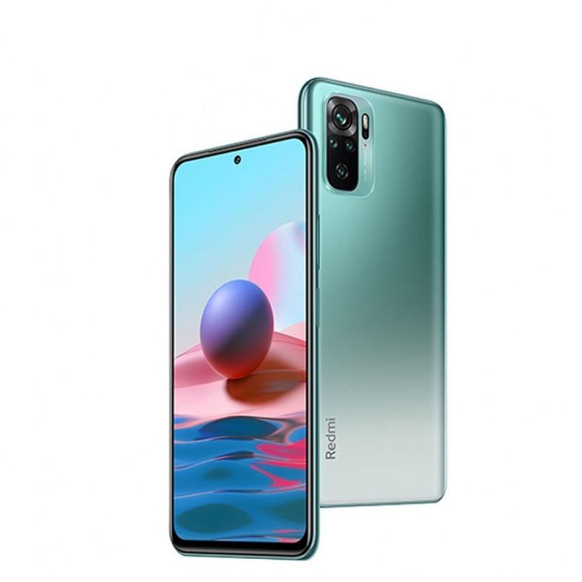 Redmi Note 10 back and front view