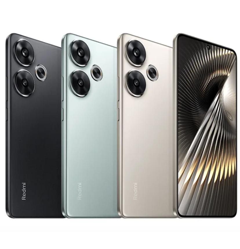 Redmi Turbo 3 back view