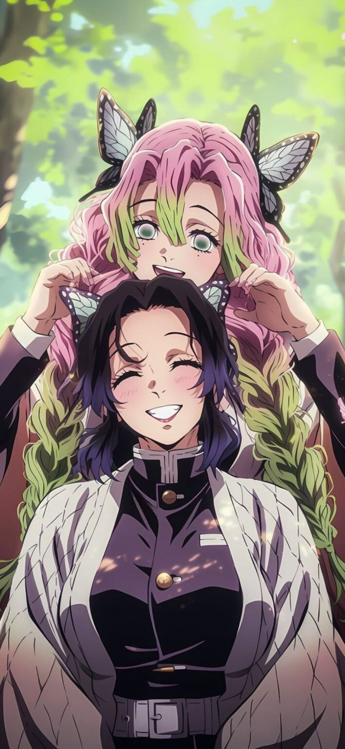 Shinobu & Mitsuri best Wallpaper.