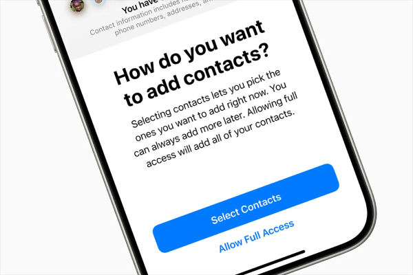 iOS 18 enhanced permission controls for better privacy.